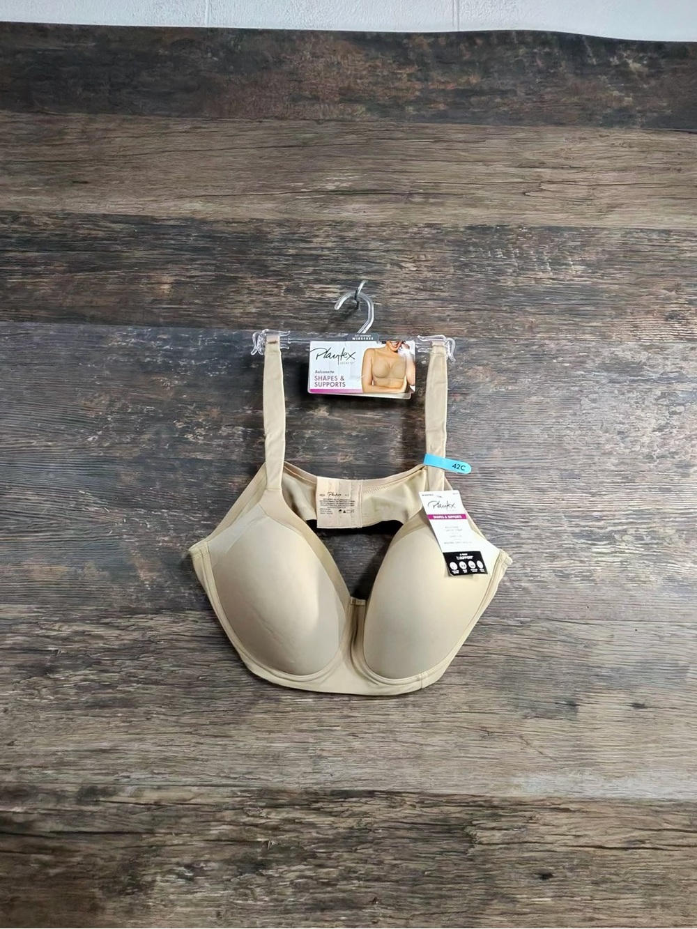 Playtex Beige Full Coverage Support Bra